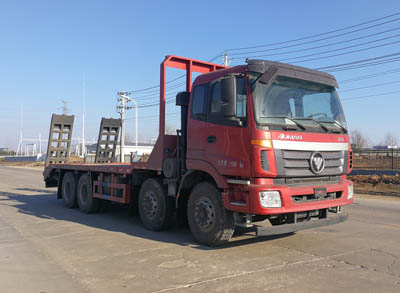 福田歐曼前四后八平板運輸車